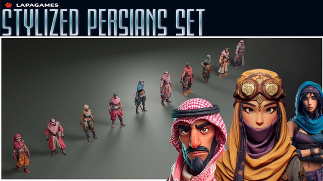 Stylized Persians Set🧕