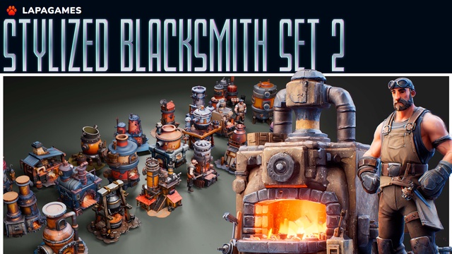 Stylized Blacksmith Set 2⚒️