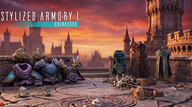 Stylized Armory 1 - cuirasses