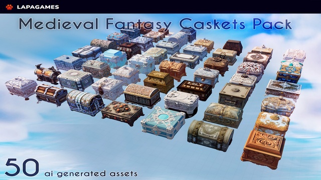 Medieval Fantasy Caskets Pack