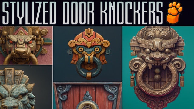 Stylized Door Knockers🚪