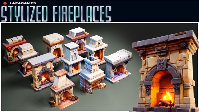 Stylized Fireplaces🔥