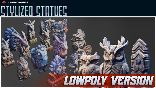 Stylized Statues🗿