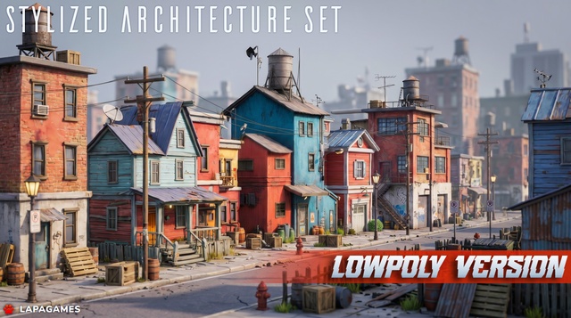 Stylized Architecture Set