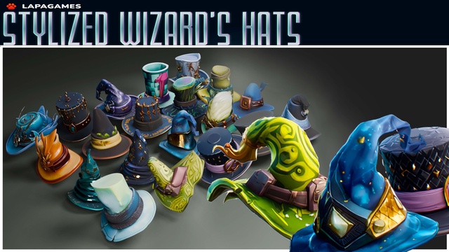 Stylized Wizard’s Hats🎩
