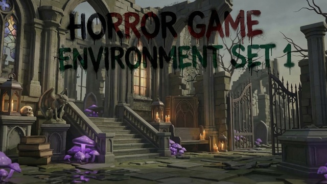 Horror Game Environment Set 1🪦