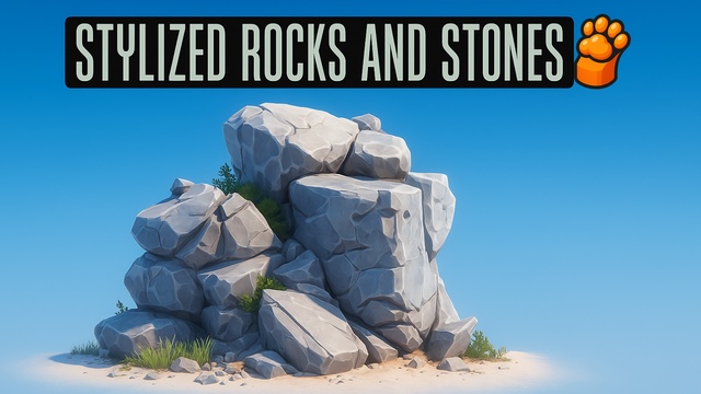 Stylized Rocks and Stones