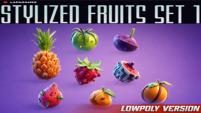 Stylized Fruits Pack🍊