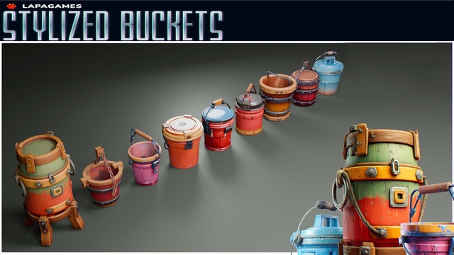 Stylized Buckets 🪣