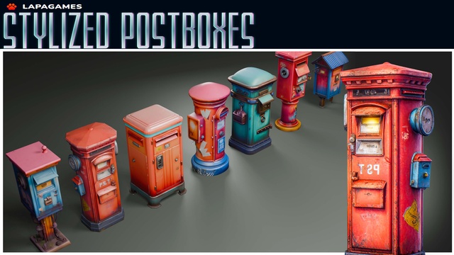 Stylized Postboxes📮