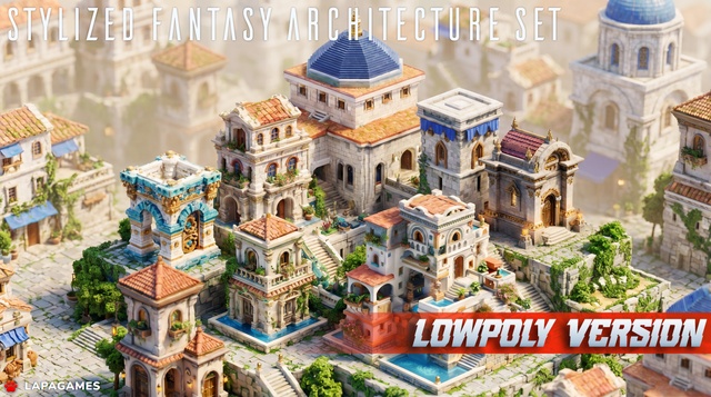 Stylized Architecture Set