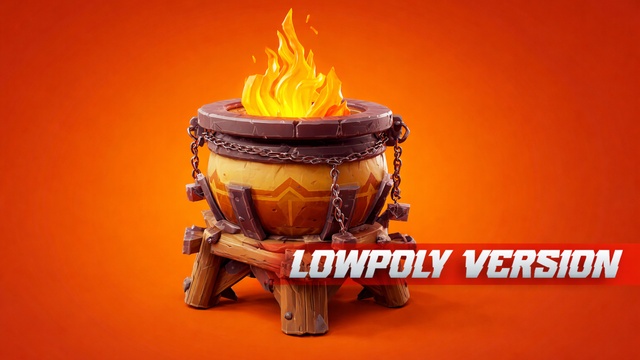 Free Braziers Lowpoly 🔥