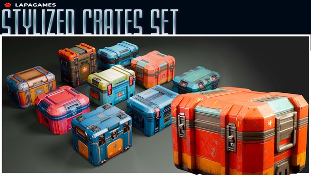 Stylized Crates Set📦