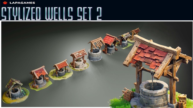 Stylized Wells Set 2🌊