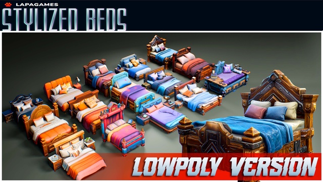 Stylized Beds Pack🛏️