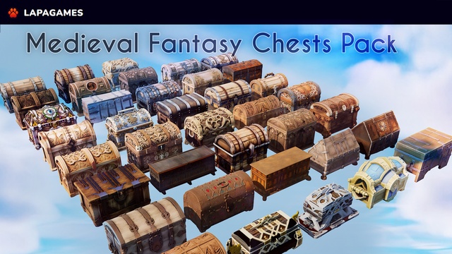 Medieval Fantasy Chests Pack
