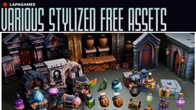 Various Stylized Free Assets🎨