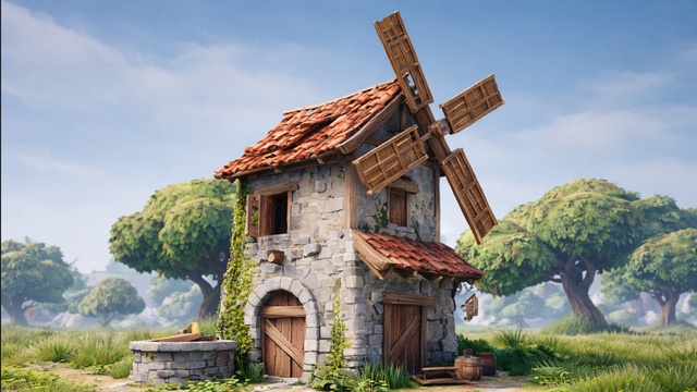 FREE Windmill &amp; Village Buildings Pack🌾