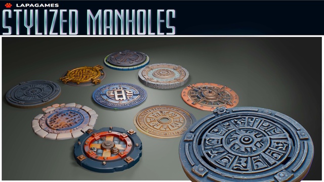 Stylized Manholes🕳️