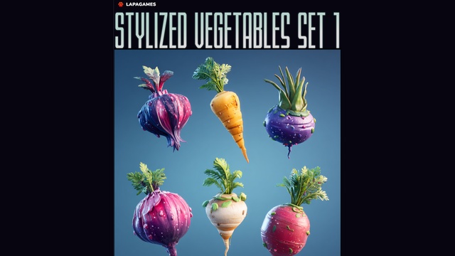 Stylized Vegetables Set 1🥕