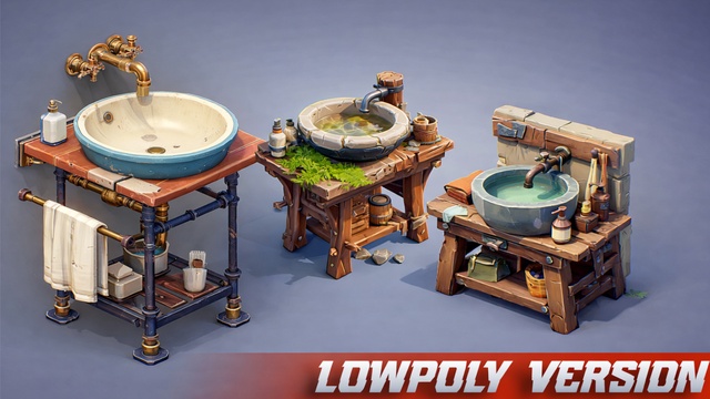 Free Stylized Sinks🚰