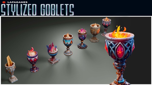 Stylized Goblets🫖