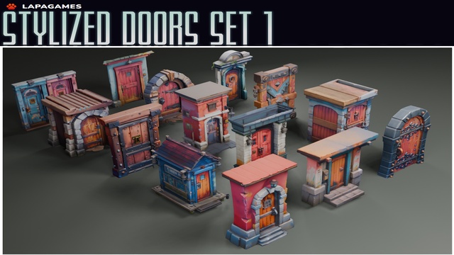 Stylized Doors Set 1🚪