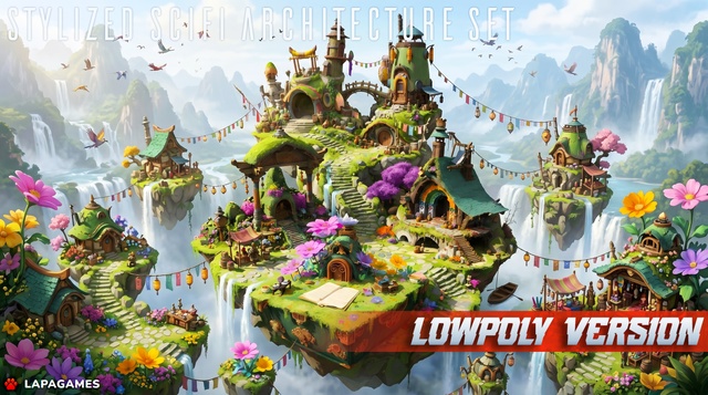 Fantasy Architecture Set