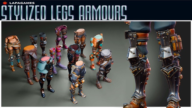 Stylized Legs Armours🦿
