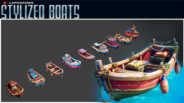 Stylized Boats 🛶