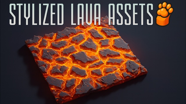 Stylized Lava Assets