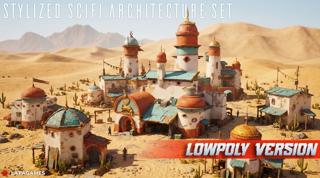 Fantasy Architecture Set