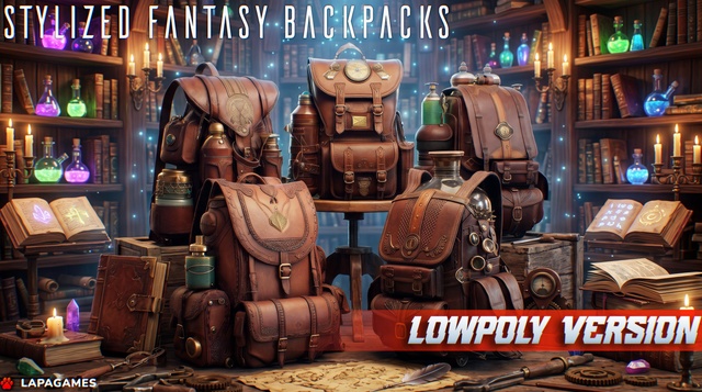 Stylized Fantasy Backpacks