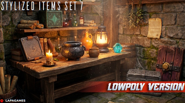 Stylized Items Set 7