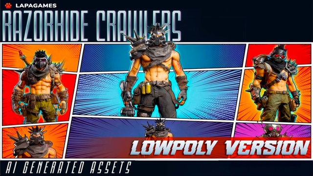 Razorhide Crawlers 👹 (LowPoly)