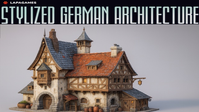 Stylized German Architecture