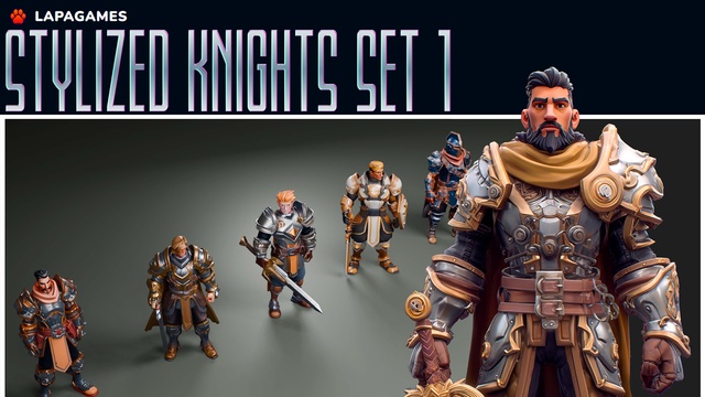 Stylized Knights Set 1🤺