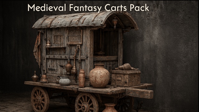Medieval Fantasy Carts Pack🛞