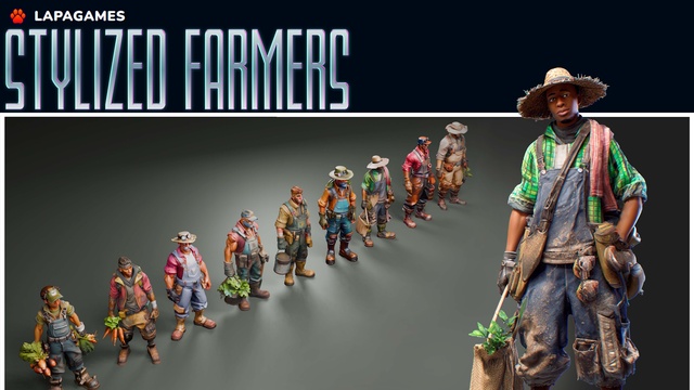 Stylized Farmers🧑‍🌾