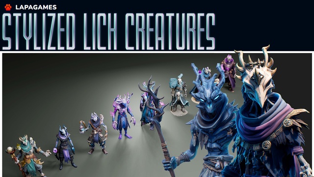 Stylized Lich Creatures👹