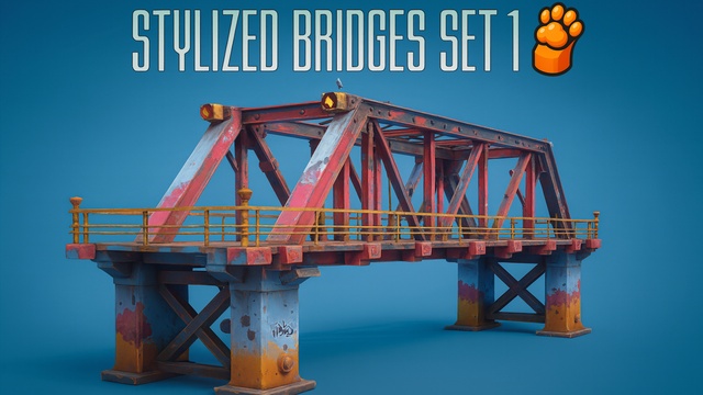Stylized Bridges Set 1