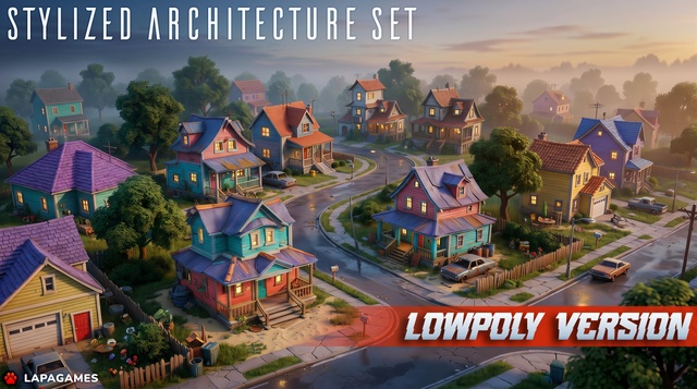 Stylized Architecture Set
