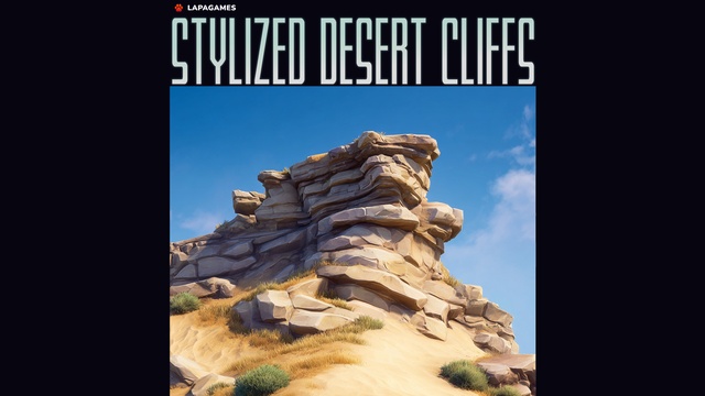Stylized Desert Cliffs