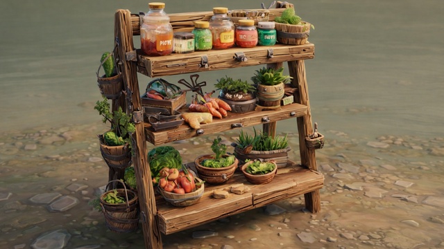 FREE Market Stand 🛒