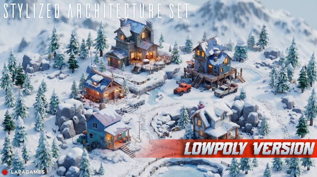 Stylized Architecture Set
