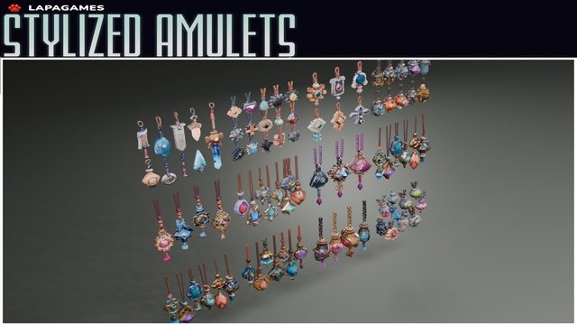 Stylized Amulets