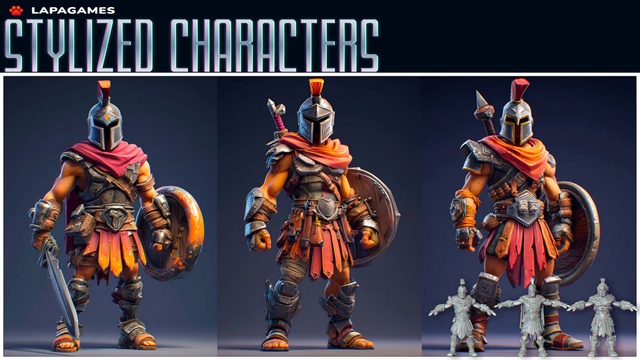 Stylized Gladiators🛡️