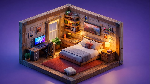 FREE Isometric Rooms🏠