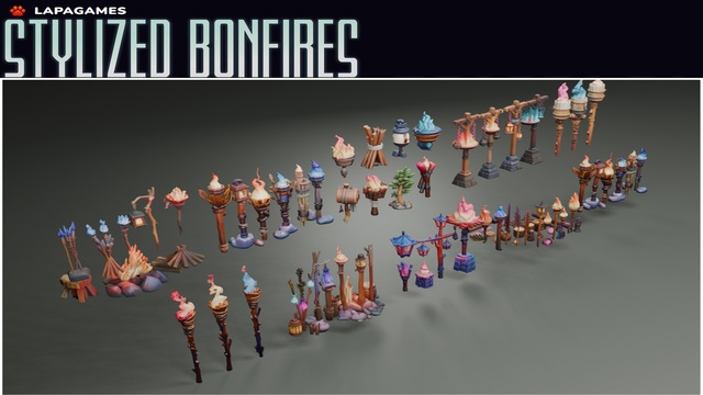 Stylized Bonfires🔥
