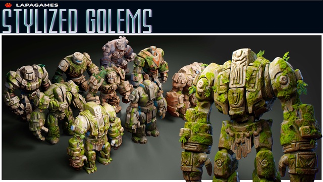 Stylized Golems👹